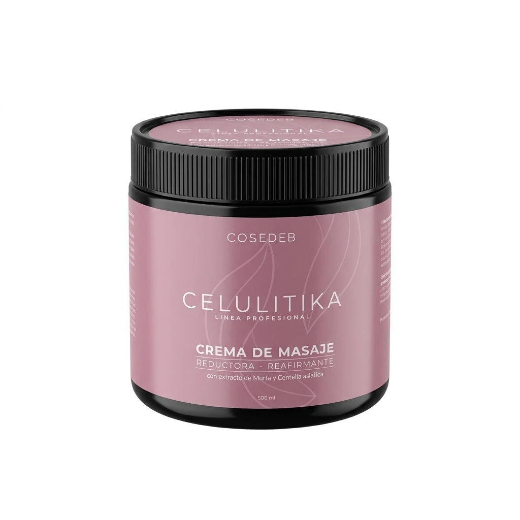 Celulitika Crema de Masaje Reductora y Reafirmante 500ml COSEDEB