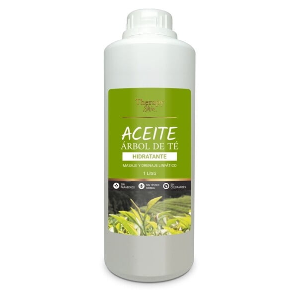Aceite de masaje corporal con aroma Árbol de Té 1 Litro