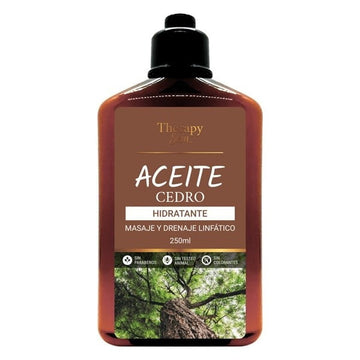 Aceite de masaje corporal con aroma Cedro 250ml