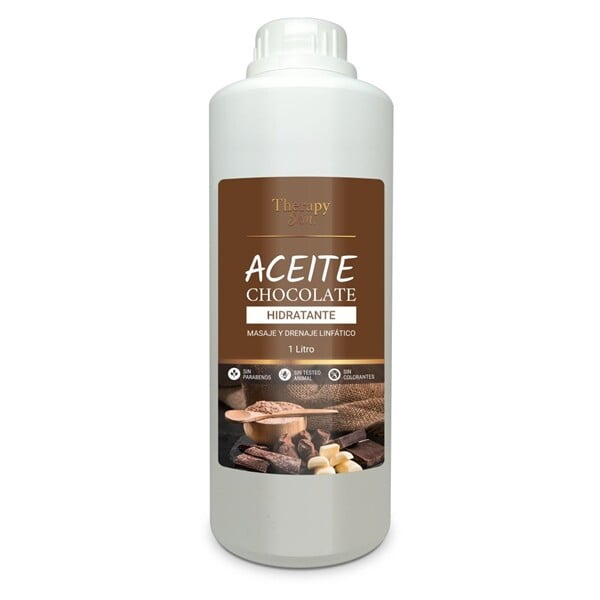 Aceite de masaje corporal con aroma Chocolate 1 Litro