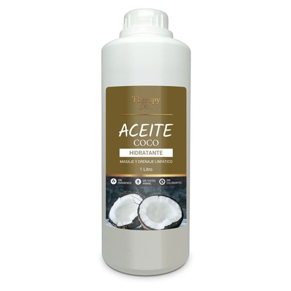 Aceite de masaje corporal con aroma Coco 1 Litro