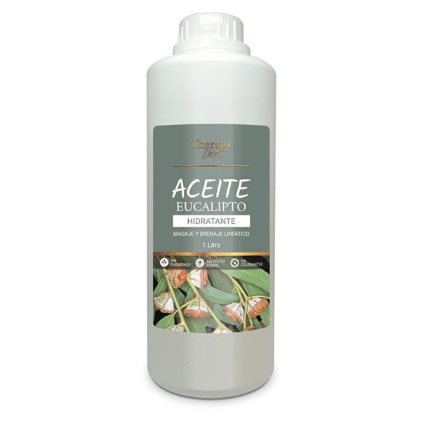 Aceite de masaje corporal con aroma Eucalipto 1 Litro