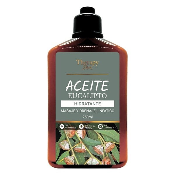 Aceite de masaje corporal con aroma Eucalipto 250ml