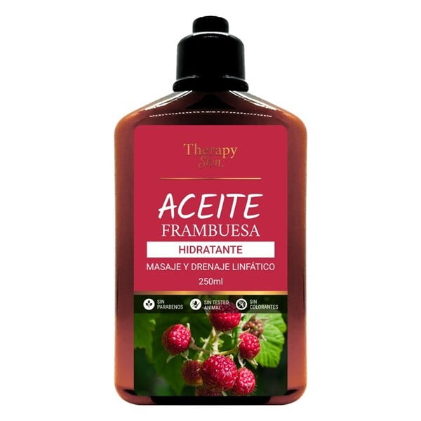Aceite de masaje corporal con aroma Frambuesa 250ml