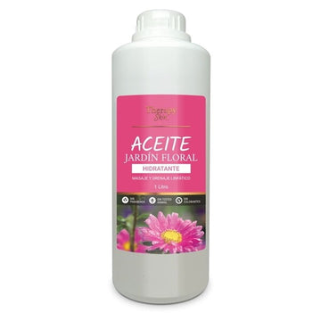 Aceite de masaje corporal con aroma Jardín Floral 1 Litro