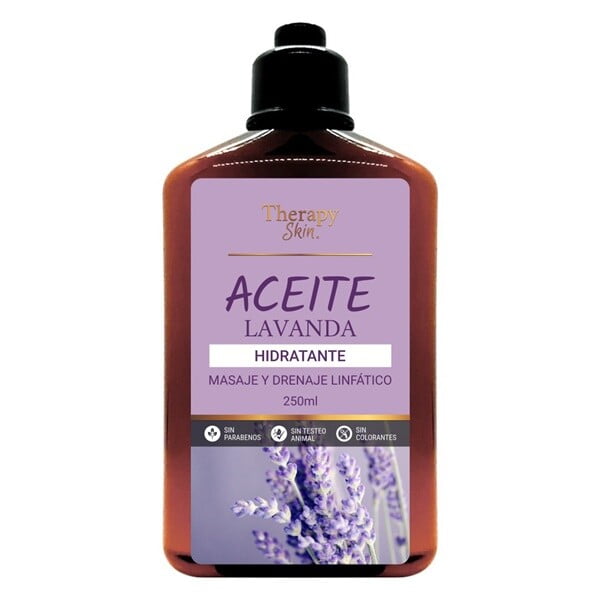 Aceite de masaje corporal con aroma Lavanda 250ml