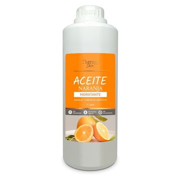 Aceite de masaje corporal con aroma Naranja 1 Litro