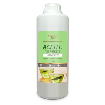 Aceite de masaje corporal con aroma Té Verde 1 Litro