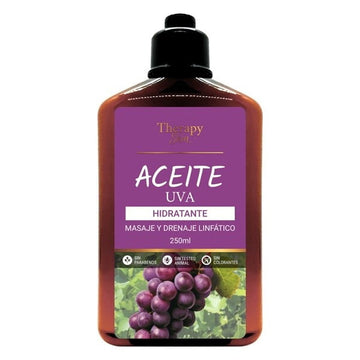 Aceite de masaje corporal con aroma Uva 250ml