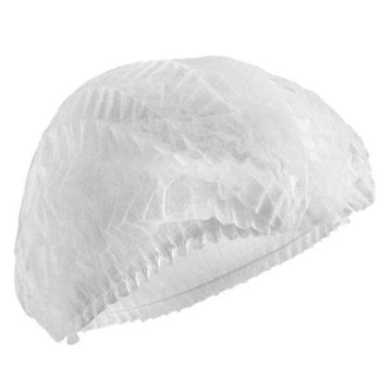 Cofias gorros desechables blancos 100 unidades