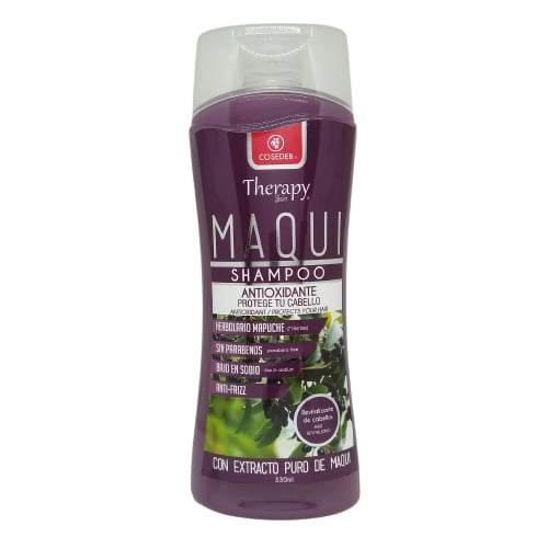 Shampoo Maqui y Herbolario Mapuche Cosedeb, protege el cabello teñido